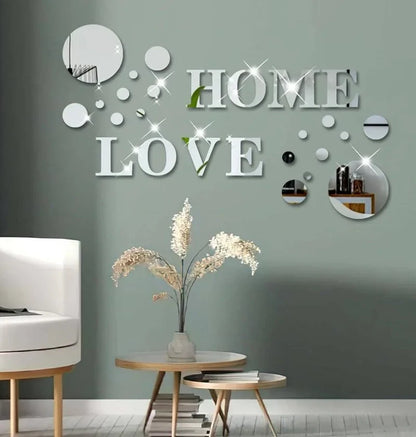 26-Piece 3D Acrylic Wall Decor