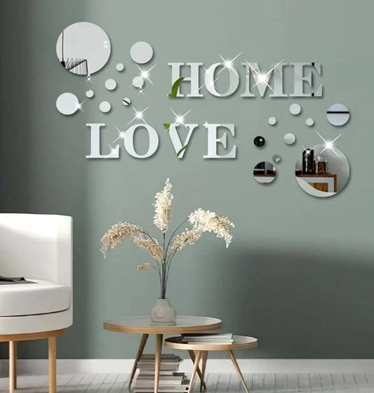 26-Piece 3D Acrylic Wall Decor