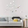 3D Acrylic Butterfly Mirror Stickers